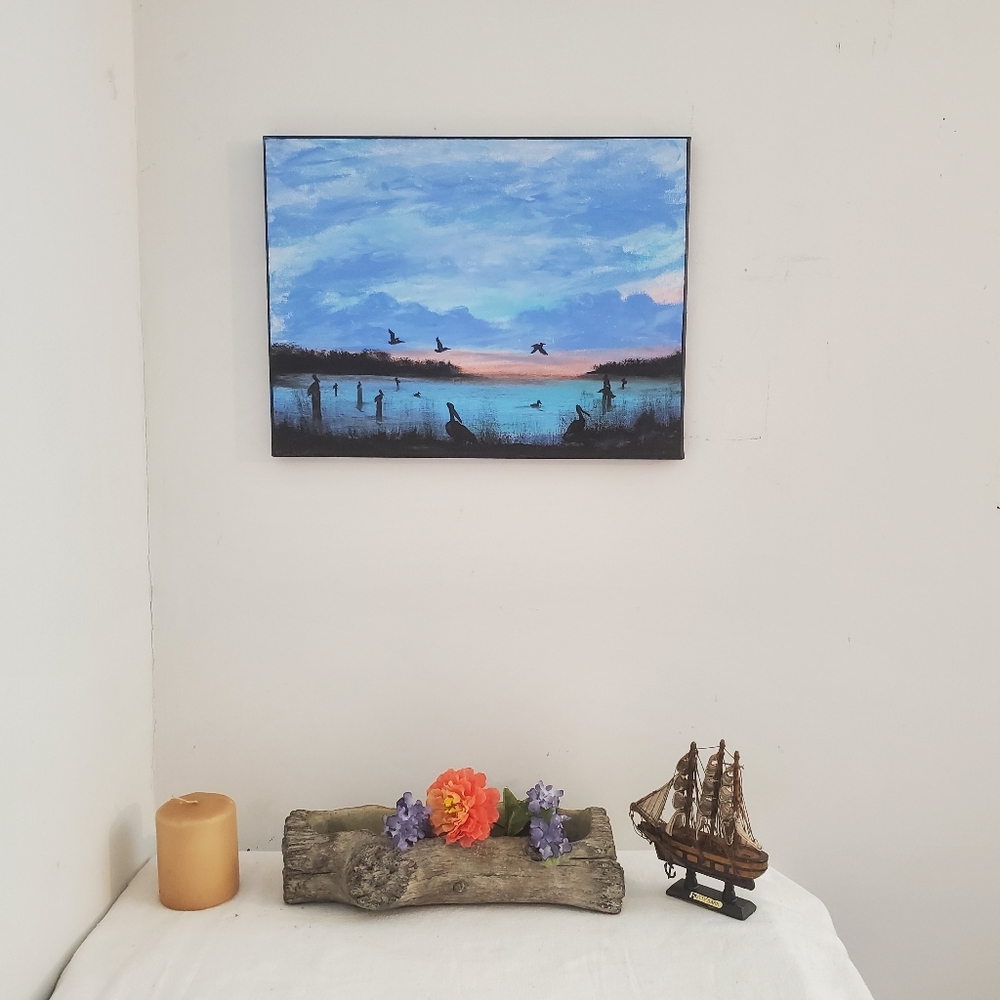 "Pelican Hideaway" Original Art